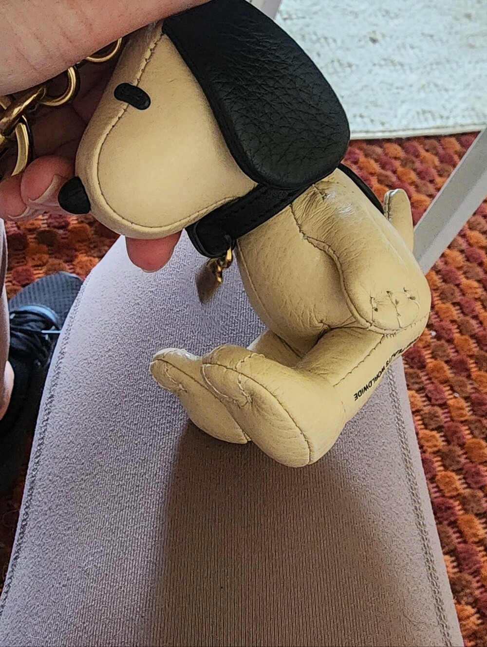 NWOT Coach Snoopy Stuffy Keychain - Picture 5 of 7